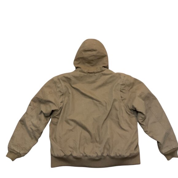 Ranch Tough XL Reg Hooded Work Jacket Brown Insulated Heavy-Duty Carhartt Style - Picture 7 of 8